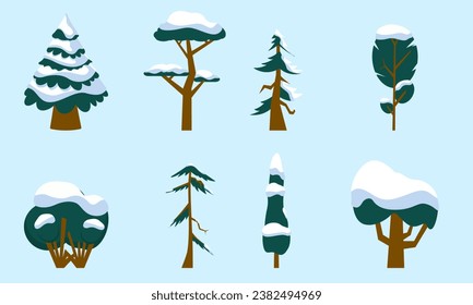 Free Winter Tree Vector - Download in Illustrator, EPS, SVG, JPG, PNG