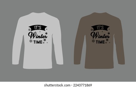 Winter T-Shirt Designs| Designs For Custom Winter T-Shirts