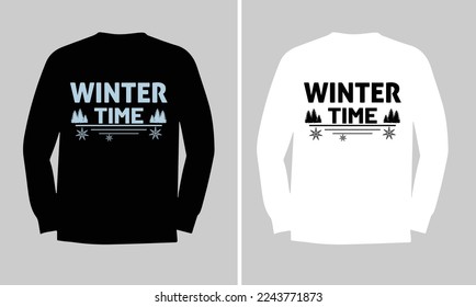 Winter T-Shirt Designs| Designs For Custom Winter T-Shirts