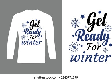 Winter T-Shirt Designs| Designs For Custom Winter T-Shirts