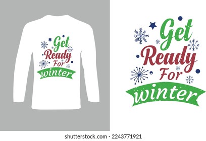 Winter T-Shirt Designs| Designs For Custom Winter T-Shirts