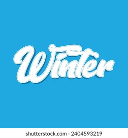 Winter typography design with map vector. Editable college t-shirt design printable text effect vector	