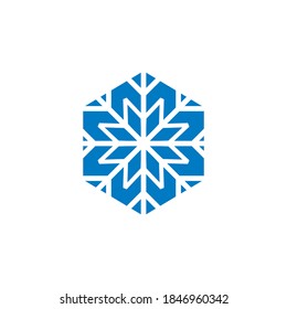 Winter Vector , Abstract Snow Logo