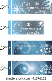 winter vector background