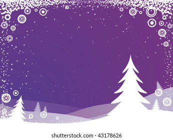  winter vector background
