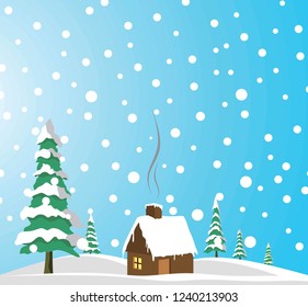 winter vector illustration