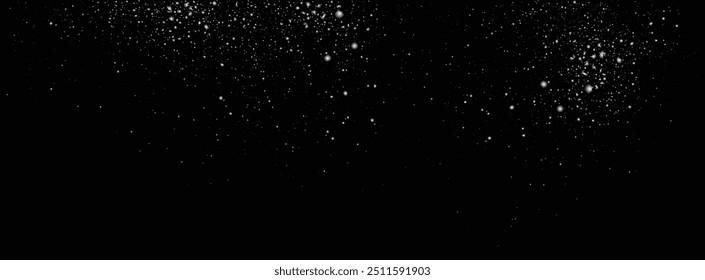 Winter vector snowfall illustration background