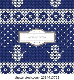 Winter Warm Sweaters and Knit Pattern