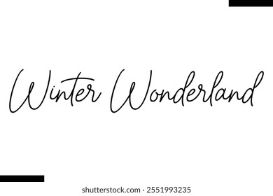  Winter Wonderland christmas trees quotes text typography