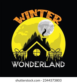 Winter wonderland t-shirt design. Here You Can find and Buy t-Shirt Design. Digital Files for yourself, friends and family, or anyone who supports your Special Day and Occasions.