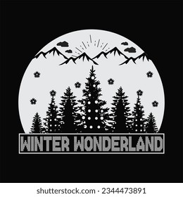 Winter Wonderland t-shirt design. Here You Can find and Buy t-Shirt Design. Digital Files for yourself, friends and family, or anyone who supports your Special Day and Occasions.
