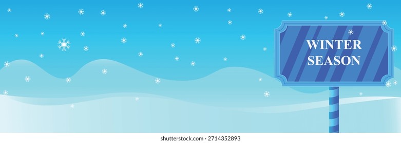 Design de fundo com tema de inverno com tons azuis frios, elementos de gelo e neve e formas geométricas modernas. Ideal para promoções de vendas de inverno, mídias sociais, banners digitais, cartazes, marketing sazonal 
