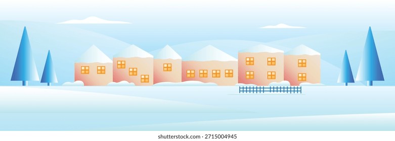 Diseño de fondo de temática invernal con tonos azules frescos, Elementos de hielo y nieve y Formas geométricas modernas. Ideal para promociones de venta de invierno, redes sociales, Anuncios digitales, carteles, marketing de temporada 