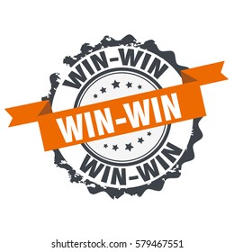 Win-win stamp.sign.seal.logo