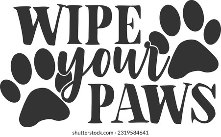 Wipe Your Paws - Cool Doormat