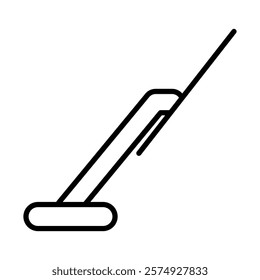 Wiper Blade Vector Line Icon Design