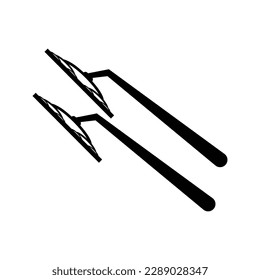 Wiper icon vector illustration symbol design