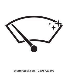 Wiper icon vector illustration symbol design