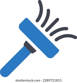 Wischer-Vektorgrafik auf transparentem Hintergrund. Hochwertige Symbole. Glyphen Vektorsymbole für Konzept und Grafikdesign. 
