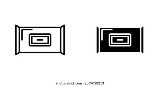 Wipes pack icons vector graphic pack