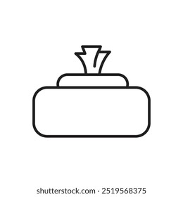 Wipes packline icon. vector illustration. EPS10