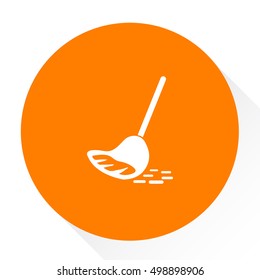 wiping mop icon