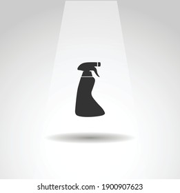 wiping sprayer icon, wiping sprayer simple tool icon. wiping sprayer icon