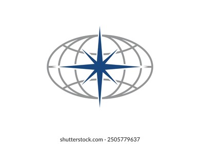 Wire around World faster illustration design template