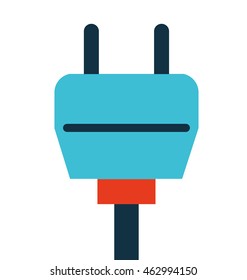 wire cable energy isolated icon vector illustration design