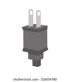 wire cable energy plug icon vector illustration design