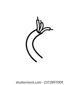 wire cable icon vector design templates