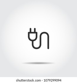 Wire Cable Plug Icon 