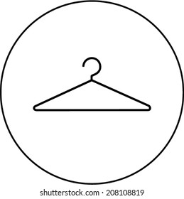 Wire Clothes Hanger Symbol