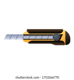 Wire cutter icon. Cartoon of wire cutter vector icon for web design isolated on white background