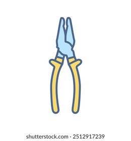 Wire cutter tool. Heavy-duty wire cutters for cutting and gripping wire. Ideal for electrical and mechanical tasks.