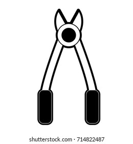 wire cutter tool icon image 
