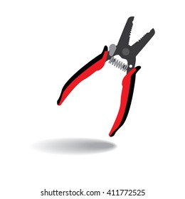 wire cutter vector