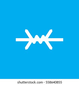 wire fence icon illustration isolated vector sign symbol