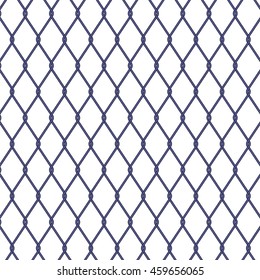 Wire fence on white background, stock vector