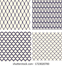 wire fence seamless pattern vector