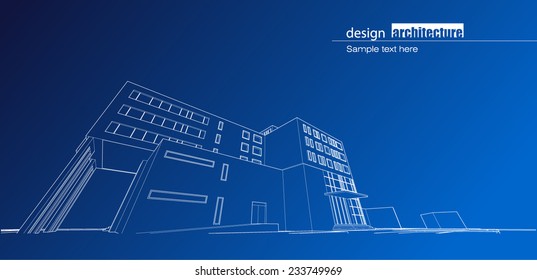 Wire frame hotel