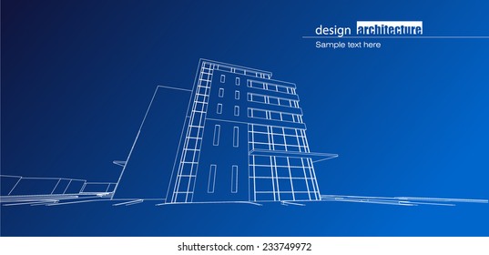 Wire frame hotel