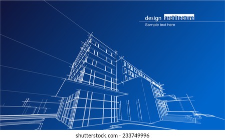 Wire frame hotel