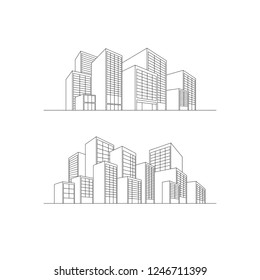 WIRE FRAME PERSPECTIVE BUILDING-01