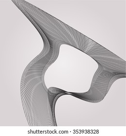 Wire frame Surface Vector Background 86