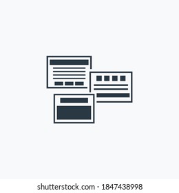 Icono de enmarcado de cables aislado en fondo limpio. Icono de dibujo del concepto de icono de encuadernación por hilo de hilo en estilo moderno. Ilustración vectorial para el diseño de la interfaz de usuario de la aplicación de logotipo móvil web.