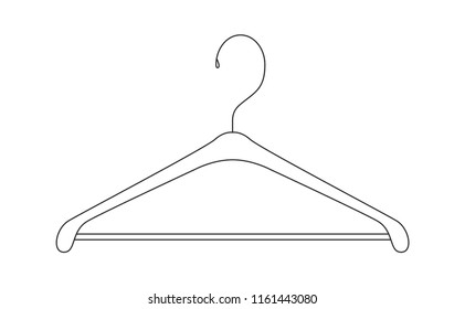 wire hook clothes icon