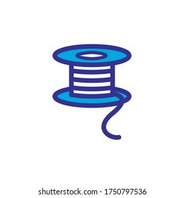 diseño de color de icono de alambre