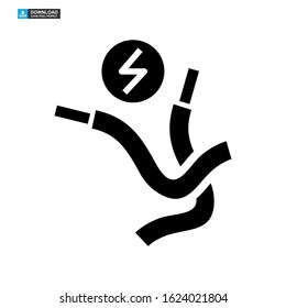 wire icon isolated sign symbol vector illustration - high quality black style vector icons
