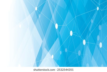 Wire line future digital network technology background.	
